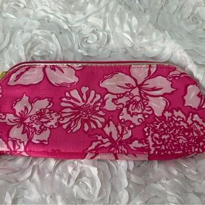 Lilly Pulitzer‎ Pink Floral Cosmetic Bag